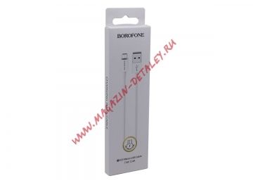 Кабель для зарядки USB - Micro USB BOROFONE BX22 белый