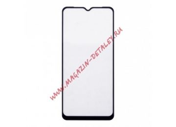 Защитное стекло "LP" для Realme C3 Thin Frame Full Glue с рамкой 0,33 мм 2,5D 9H (черное)