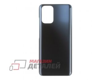 Задняя крышка для Xiaomi Redmi Note 10S со стеклом камеры (серый)