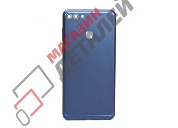 Задняя крышка аккумулятора для Huawei Y9 2018 синяя