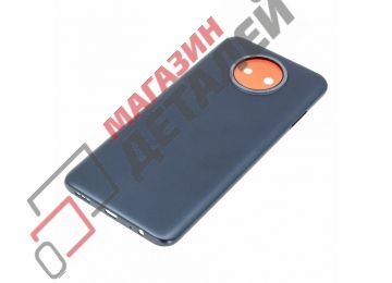 Задняя крышка аккумулятора для Xiaomi Redmi Note 9T серая