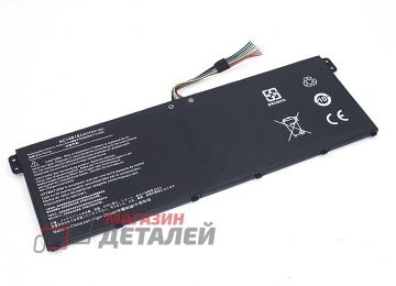 Аккумулятор OEM (совместимый с AC14B18J, AC14B13J) для ноутбука Acer E3-111 11.4V 2200mAh черный