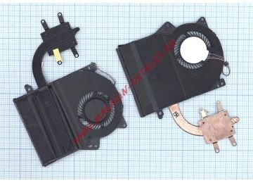 Система охлаждения (радиатор) в сборе с вентилятором для ноутбука Asus Transformer Book TX300