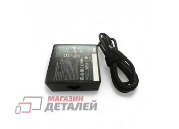 Блок питания (сетевой адаптер) для ноутбуков MSI20V 5A 100W Type-C (квадратный корпус) черный, без сетевого кабеля Premium