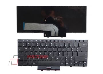 Клавиатура для ноутбука Lenovo IBM ThinkPad Edge 14 15 E40 E50 черная без трекпоинта без подсветки