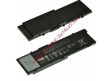 Аккумулятор MFKVP для ноутбука Dell Precision 7510 11.4V 91Wh (7980mAh) черный Premium