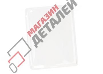 Силиконовый чехол для iPad 3/4 TPU Case (белый матовый)