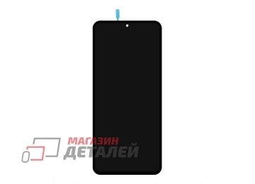Дисплей (экран) в сборе с тачскрином для Huawei Honor X8a, Honor 90 Lite (CRT-LX1) черный (Premium LCD)