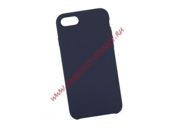 Защитная крышка для iPhone 8/7 "HOCO" Pure Series Protective Сase (синяя),