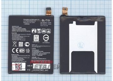 Аккумуляторная батарея (аккумулятор) BL-T19 для LG H790, H791, H798 3,8V 2700mAh