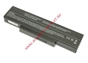 Аккумуляторная батарея (аккумулятор) для ноутбука Asus A72 K72 K73 N73 X73 X77 4400-5200mAh OEM