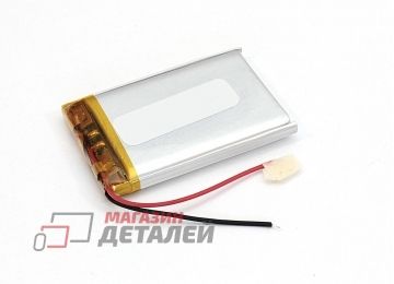 Аккумулятор универсальный 6x29x45 мм 3.8V 800mAh Li-Pol (2 Pin)