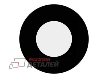 Стекло камеры для Xiaomi Mi Mix 2 (MDE5) без рамки (черное)