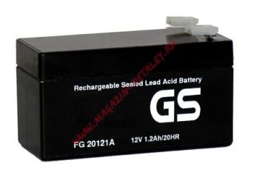 Аккумуляторная батарея для эхолота FIAMM FG 20121A на 12V 1.2Ah (97x42x51mm)
