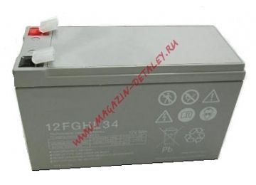 Аккумуляторная батарея для эхолота FIAMM 12FGHL34 (FGHL20902) на 12V 9Ah (151x65x94mm)
