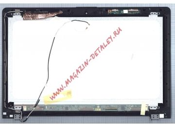 Экран в сборе (матрица + тачскрин) для ASUS VivoBook S550 черный с рамкой