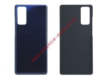 Задняя крышка аккумулятора для Samsung Galaxy S20 FE (G780F) синяя