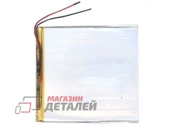 Аккумулятор универсальный 2x110x115 мм 3.8V 3500mAh Li-Pol (2 Pin)