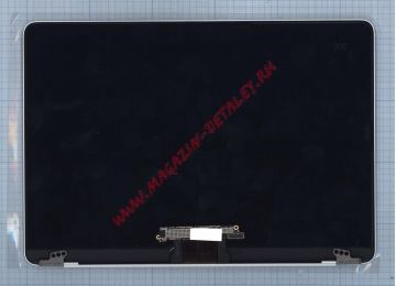 Матрица (крышка) для Apple Macbook А1534 серебро в сборе