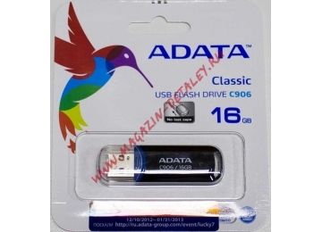 USB Flash накопитель (флешка) 16Гб A-DATA Classic C906 черный