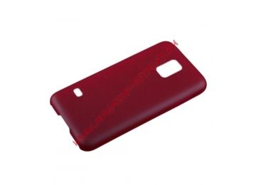 Защитная крышка для Samsung G800F Galaxy S5 mini 0,4мм красная матовая