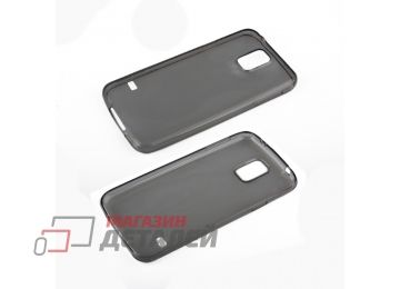 Защитная крышка Remax для Samsung G900F Galaxy S5 серая, прозрачная, TPU