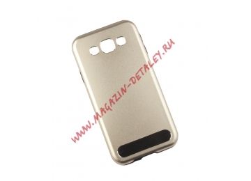 Защитная крышка Motomo для Samsung Galaxy E5 аллюминий, золотая