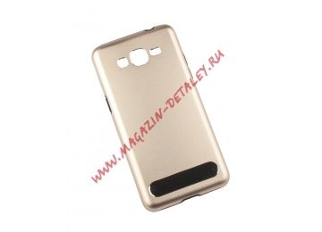 Защитная крышка Motomo для Samsung Galaxy G530 аллюминий, золотая