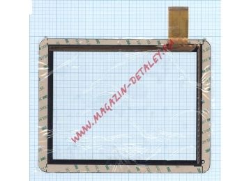 Сенсорное стекло (тачскрин) MT97002-V4D черный