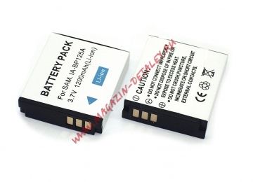 Аккумуляторная батарея (аккумулятор) IA-BP125A для видеокамеры Samsung HMX-M20 1200mAh 3.7V
