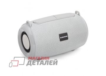 Bluetooth колонка BOROFONE BR4 Horizon Sports BT 5.0, 5W, AUX, microSD, USB, FM (серая)