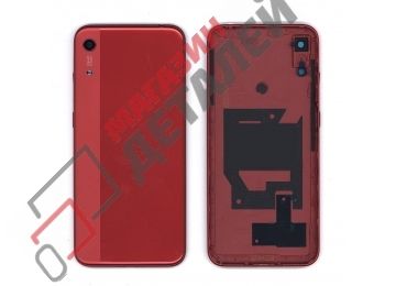 Задняя крышка аккумулятора для Huawei Honor 8A / 8A Pro красная