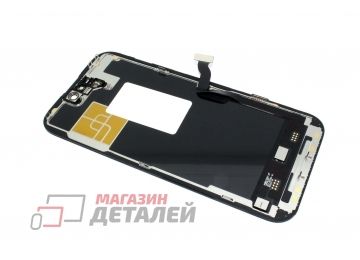 Дисплей (экран) в сборе с тачскрином для iPhone 14 Pro черный (FOG)