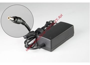 Блок питания (сетевой адаптер) TopOn для монитора Acer, Asus, Viewsonic 19V 2.1A 40W 5.5x2.5 мм черный, с сетевым кабелем