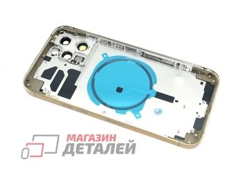 Корпус для iPhone 12 Pro Max золотистый