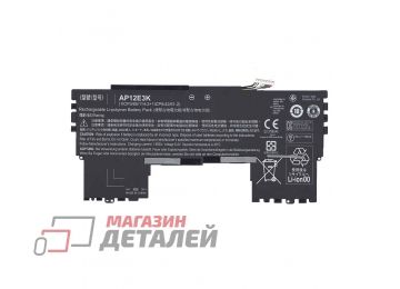 Аккумулятор AP12E3K для ноутбука Acer Aspire S7-191 7.4V 28Wh (3780mAh) черный Premium