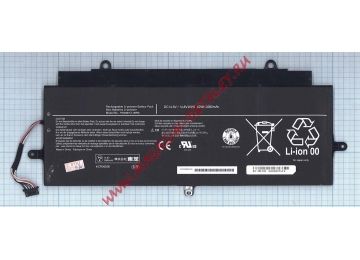 Аккумулятор PA5097U-1BRS для ноутбука Toshiba KIRA-10D 14.8V 52Wh (3500mAh) черный Premium