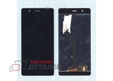 Дисплей (экран) в сборе с тачскрином для Huawei G9 Lite черный