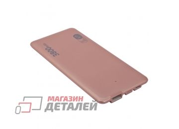 Универсальный внешний аккумулятор THINMAX Power Bank 6 мм. 3800 mAh Li-Pol розовое золото