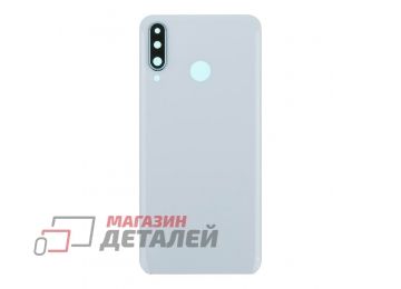 Задняя крышка для Huawei Honor 20 Lite, 20S, P30 Lite (48MP) со стеклом камеры (белый)