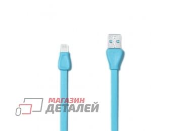 USB Дата-кабель REMAX Martin 028i для Apple 8 pin голубой