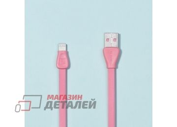 USB Дата-кабель REMAX Martin 028i для Apple 8 pin розовый