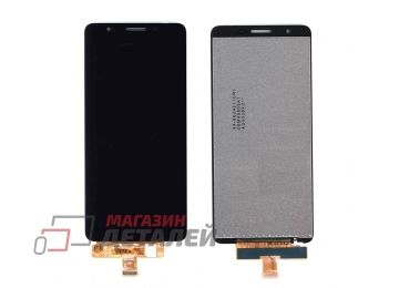 Дисплей (экран) в сборе с тачскрином для Samsung Galaxy A01 Core SM-A013F черный (TFT-совместимый)