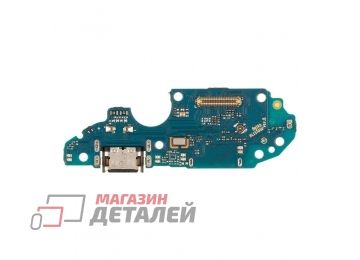 Нижняя плата (шлейф) с разъемом зарядки и микрофоном для Huawei Nova Y91 (STG-LX1)