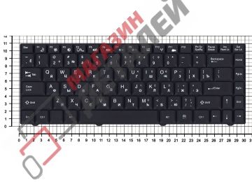 Клавиатура для ноутбука DNS ECS L41IS черная