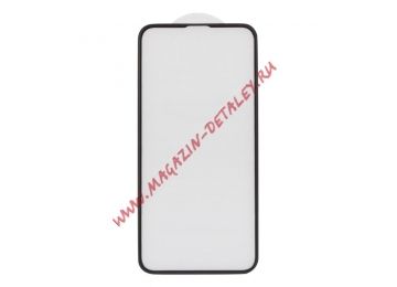 Защитное стекло для iPhone 11 Pro, X, Xs с рамкой черное Nano F. S. P. T. G. A12 0,3 мм 3D (HOCO)