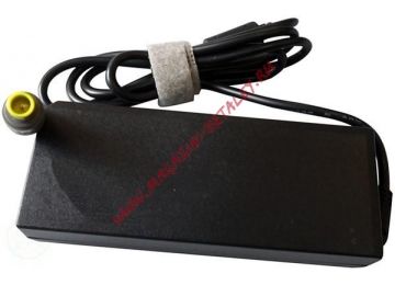 Блок питания (сетевой адаптер) для ноутбуков Lenovo 20V 4.5A 90W 7.9x5.5 мм с иглой черный, с сетевым кабелем