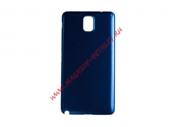 Задняя крышка аккумулятора для Samsung Galaxy Note 3 N9000 N9005 синяя металлическая