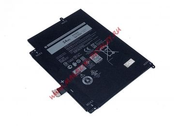 Аккумулятор 0C668F для ноутбука Dell Latitude 12 7000 7.6V 34Wh (4500mAh) черный Premium