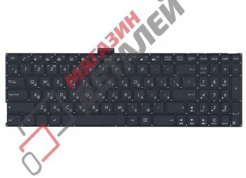 Клавиатура для ноутбука Asus K501 A501 черная с подсветкой